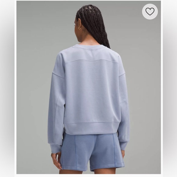 Lululemon Softstreme Perfectly Oversized Cropped Crew - Picture 2 of 7